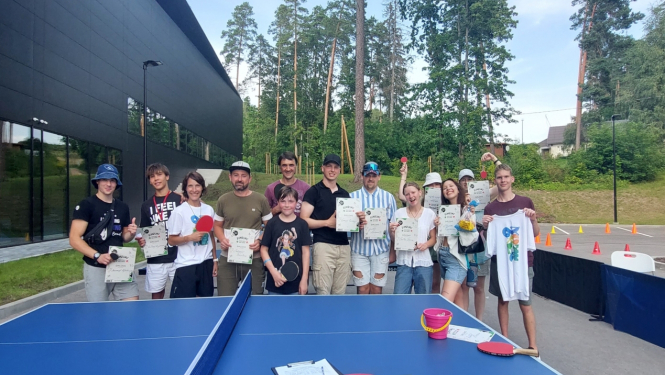 Veiksmīgi aizvadīts galda tenisa mini turnīrs BUMBUMS