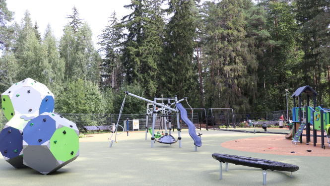 Rotaļu laukumam J.Čakstes prospektā 3. vieta skatē “Gada labākā būve”