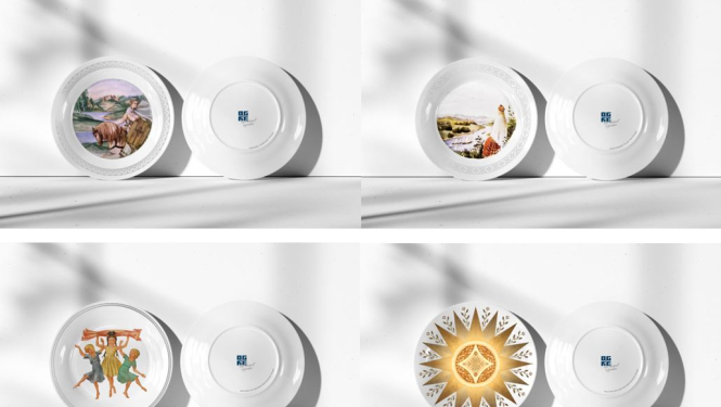 Dekoratīvie šķīvji - suvenīri