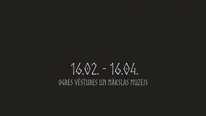 Izstāde Dieva zīmes OVMM 02.2024. plakāts