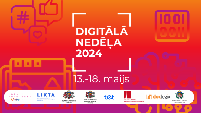 Afiša Digitālā nedēļa 2024