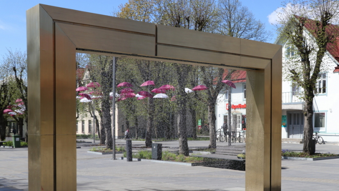 Pilsētas iedzīvotājus un viesus priecē strūklakas