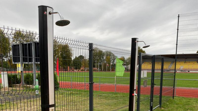 Ogres novada sporta centrā labiekārto pludmales volejbola laukumus