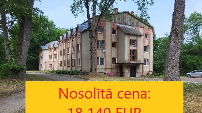 Nekustamā īpašuma Edgara Kauliņa aleja 15, dz. 8, Lielvārde izsoles rezultāts