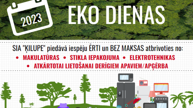 EKO Dienas 2023 Ogres novadā