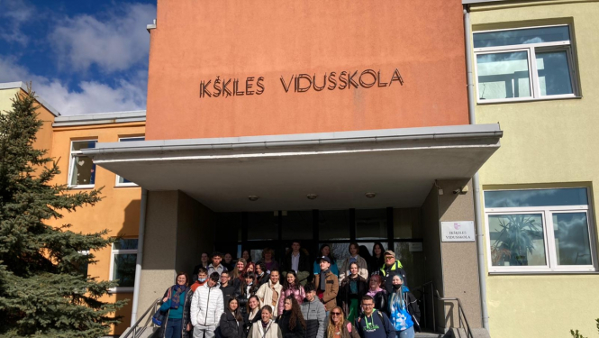 Erasmus+ projekta „Journey” noslēgums Ikšķiles vidusskolā