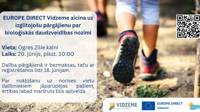 Aicinājums piedalīties izglītojošā pārgājienā