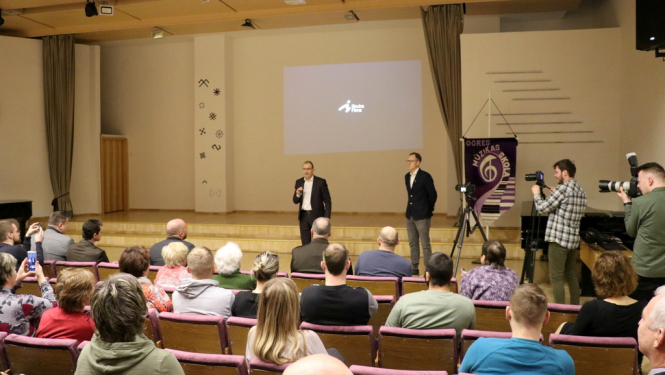 Ogrē notikusi filmas “Ukrainas frontē bez pārmaiņām” pirmizrāde