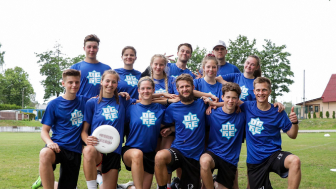 "Ogres FK" – Latvijas čempionāta bronzas medaļniece frisbijā