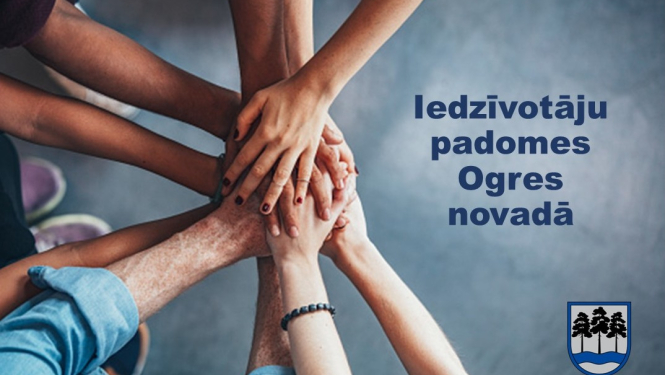 Iedzīvotāju padome, saliktas kopā rokas