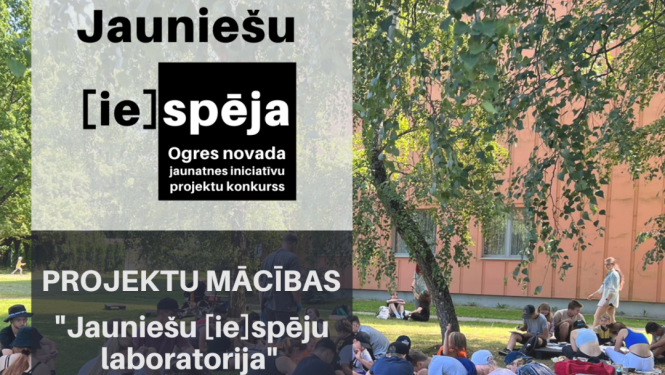 Piesaki dalību mācībās “Jauniešu [ie]spēju laboratorija”!