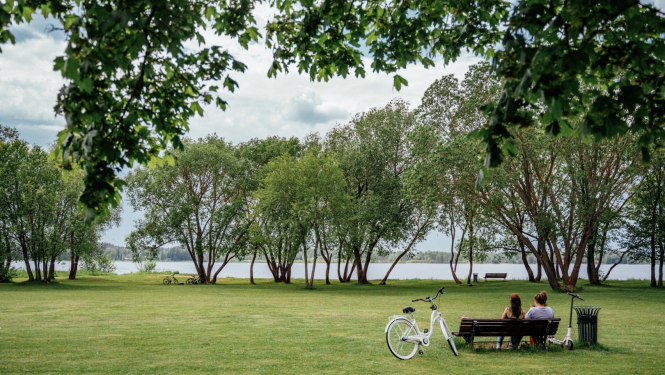 Ikšķiles pludmale, foto: Jānsi Romanovskis