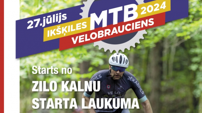 Ikšķiles MTB velobrauciens 2024