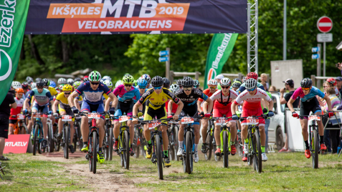 Ikšķiles MTB velobraucienā uzvar Priževoits un Antone