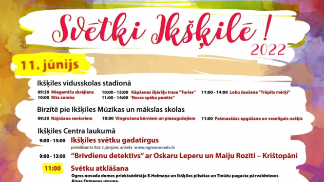 IKŠĶILES SVĒTKI 2022