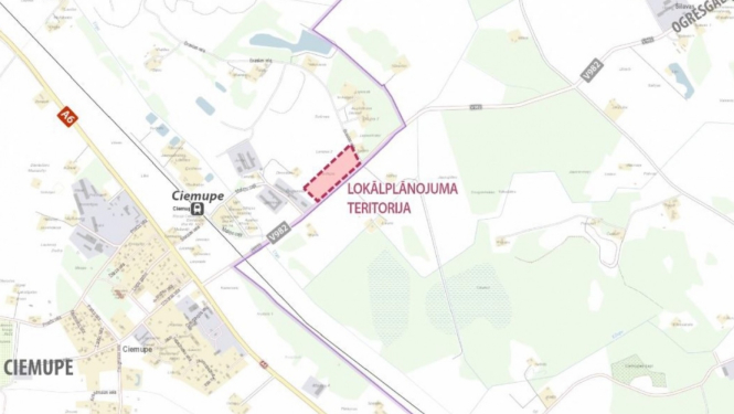 Lokālplānojuma nekustamajam īpašumam “Ziedlejas”, Ciemupē, Ogresgala pag., Ogres nov., 2.0. redakcijas publiskā apspriešana