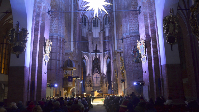 Rīgas Sv.Pētera baznīcas altāris