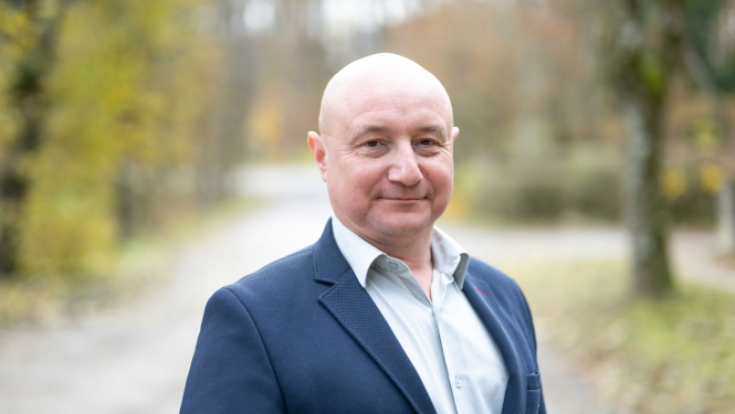 Ogres Vēstures un mākslas muzeja direktors Jānis Ziņģītis