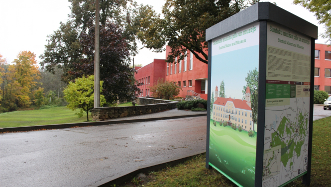 Atjaunotie tūrisma informācijas stendi Ogres novadā