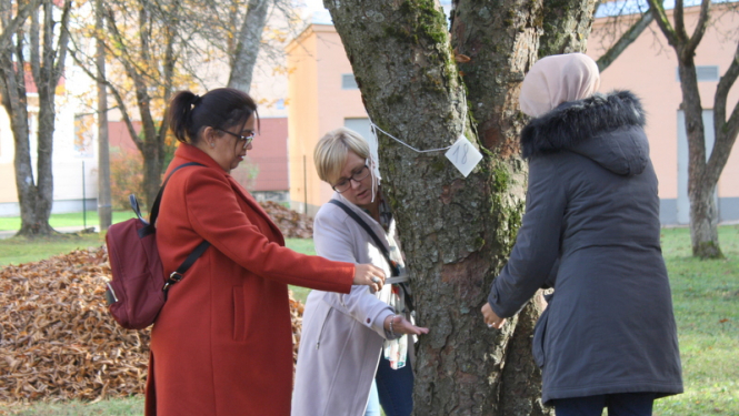 Jaunogres vidusskola popularizē labās prakses pieredzi āra mācīšanās jomā