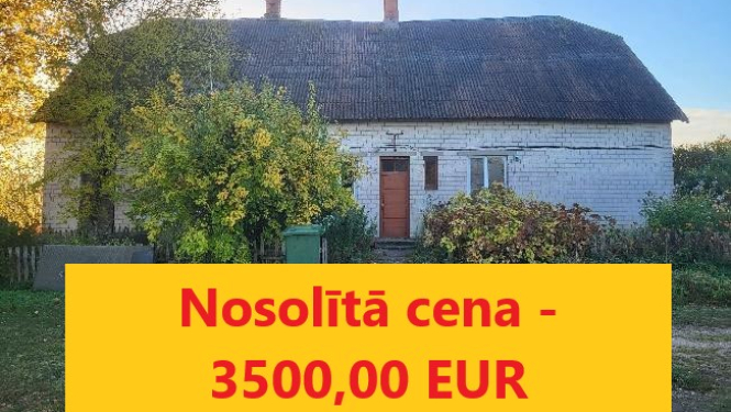 Nekustamā īpašuma “Kalnlāses” dz.2, Suntažu pagasts, Ogres novads atsavināšanas izsole