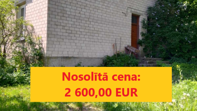 Noslēgusies izsole Kalnlāses 5