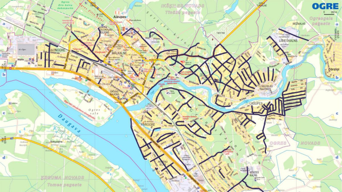 Pateicoties vērienīgam investīciju projektam, Ogre kļūs gaišāka