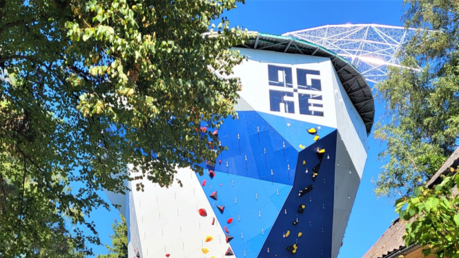 Klinšu kāpšanas siena "Tornis Ogre"