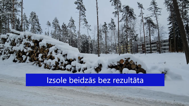 Apsnigusi malkas kaudze Sūnu iela 2, Ogrē izsole bez rezultāta