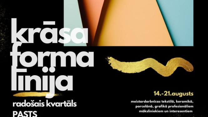 Krāsa. Forma. Līnija. 092022