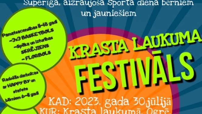 Krasta laukuma festivāls 30.07.2023