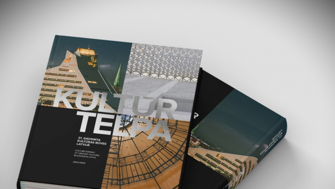 Grāmata “KULTŪRTELPA – 21. gadsimta kultūras būves Latvijā" 2024