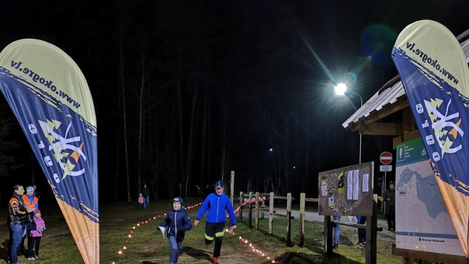 Orientieristi cīnās par Lāčplēša kausu