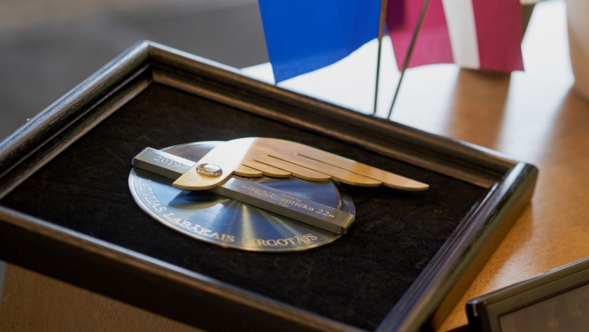 Konkursa "Latvijas labākais tirgotājs” balva