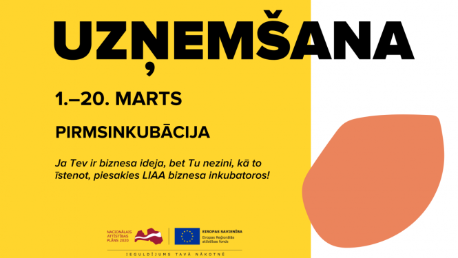 LIAA pirmsinkubacijas pr 2023