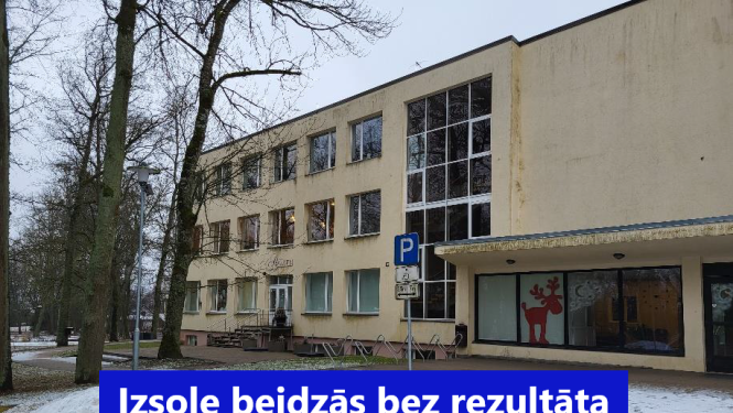 Paziņojums par kafejnīcas telpu Lielvārdes Kultūras namā  nomas tiesību izsoli