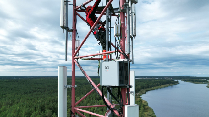 LMT 5G bāzes stacija