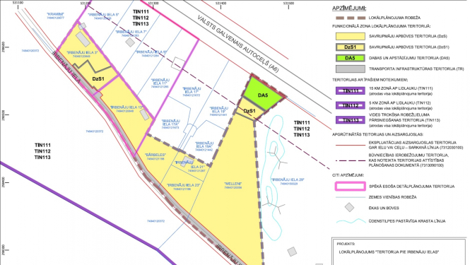 Lokalplanojums_pie Irbenaju ielas