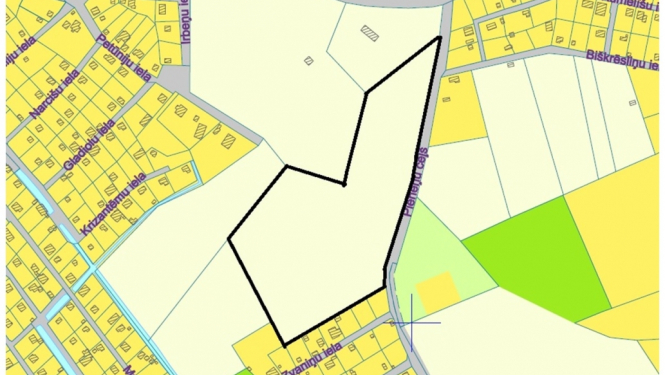 Lokālplānojums Pieneņu ceļš, Ogre 2023