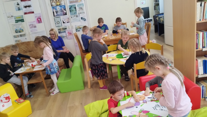 Radošās nodarbības Madlienas bibliotēkā