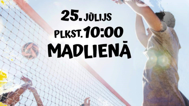 Vēl var pieteikties Madlienas kausam MIX volejbolā