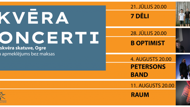 Skvēra koncerti 2023.gadā