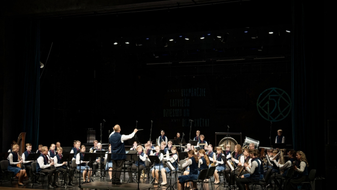 Ogres Mūzikas un mākslas skolas pūtēju orķestrim “Melodija” lieliski sasniegumi