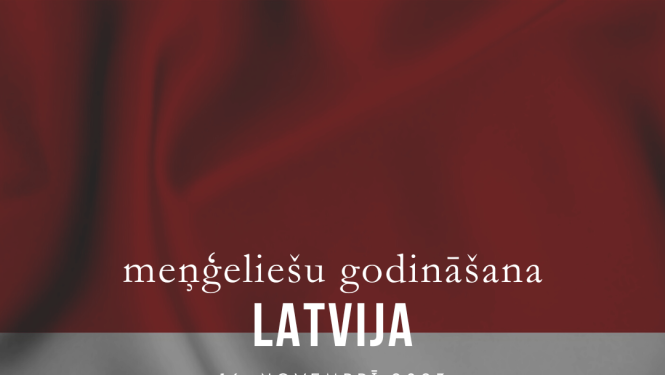 Meņģeliešu godināšana 16.11.2023. plakāts