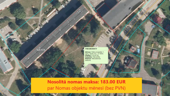 Rezultāts izsolei elektroauto uzlādes stacijas ierīkošanai Ogrē, Meža prospektā 7