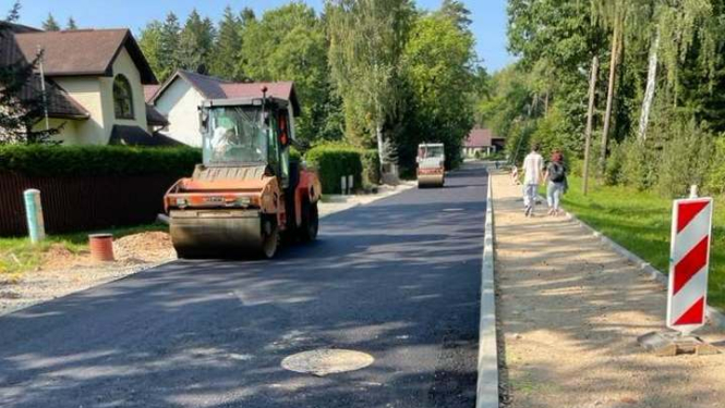 Meža iela Lielvārdē 09.2023.