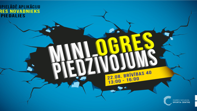 22. augustā piedalies Mini Ogres piedzīvojumā