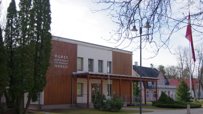 Ogres Vēstures un mākslas muzeja ēka Brīvības ielā 36, Ogrē