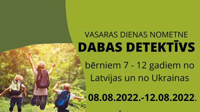 Nometne "Dabas detektīvs"