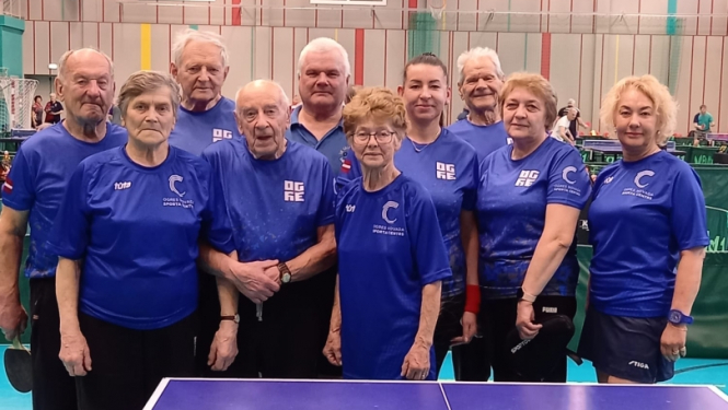 Ogres novada seniori galda tenisa sacensībās